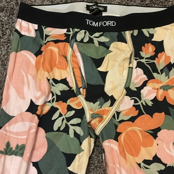 Tom Ford abstract floral long Johns - Picture 2 of 5